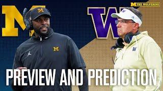 PREVIEW AND PREDICTION: Michigan vs. Washington | How will Wolverines handle their first road test?