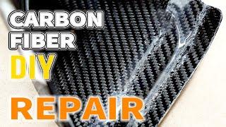 How to Repair Cracked and Damaged Carbon Fiber Parts with Epoxy Resin [DIY]
