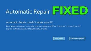 How To Fix Windows 10 Stuck in Automatic Repair Infinite Loop