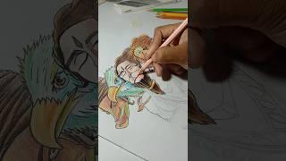 Panchmukhi hanuman drawing [part 1]#viral #youtubeshorts #shortvideo #shubhradeeparts #shorts