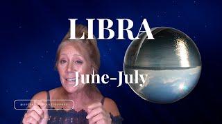 Libra - Justice and Pentacles!! Mid-June -July 2024 Channeled Psychic Tarot