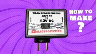 Build a Simple & Cheap 220 to 12 Volt Converter (Step-by-Step Guide)