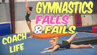 Coach Life: Gymnastics Fails!!| Rachel Marie