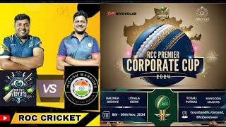 LIVE MATCH ||THE GRAND  FINAL || RCC PREMIER CORPORATE CUP 2024 || #RocCricket