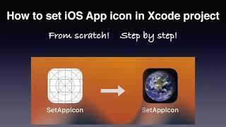 Set iOS App Icon in Xcode