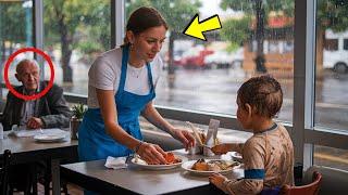 The waitress fed a homeless boy, but she had no idea what awaited her!