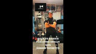 BACK TO BASICS PUNCHING DRILLS WITH RONNIE RICKETTS