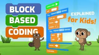 Block-Based Coding Explained for Kids | What is Block-Based Programming? | Block Coding for Kids