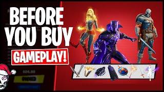 *BLACK PANTHER* Marvel: Royalty and Warriors Pack! Before You Buy! (Fortnite Battle Royale)