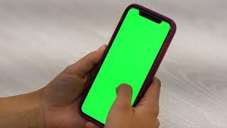 Green Screen - Cell Phone Screen / Mobile Frame