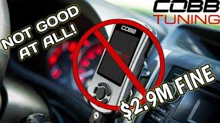 COBB Tuning FINED $2.9M by EPA | This is BAD for the future of TUNING