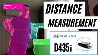 Identify and Measure precisely Objects distance | with Deep Learning and Intel RealSense