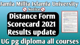 Jamia distance Form 2021-22 Jamia scorecard 2021-22 Jamia entrance test result 2021-22 latest update