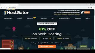 Hostgator web hosting Review Hindi