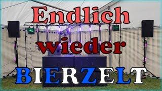 Endlich Bierzelt! | Bierzeltbeschallung mit meiner PA! | Inklusive Polizeieinsatz | Party aufm Dorf!