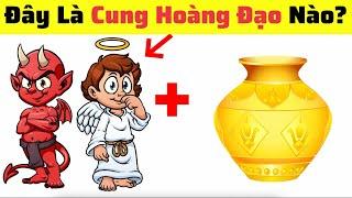 Thử Thách Đuổi Hình Bắt Chữ: Đoán Tên 12 Cung Hoàng Đạo Siêu Khó Siêu Lầy Lội  Đây | Chị Kính Đố Vui