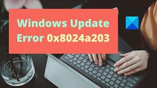 Fix Windows Update Error 0x8024a203 on Windows 11/10