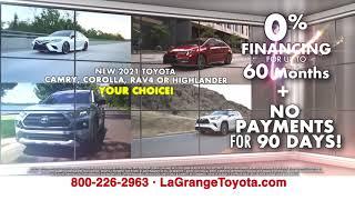 Get To LaGrange Toyota Today For Our Best Offers