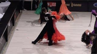 Hristian Vaglyarov - Victoria Petrova BUL, Slow Foxtrot | WDSF World Championship Junior II Standard