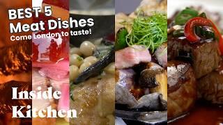 Top 5 meat dishes of 2024 in London / Wagyu / Ribeye / Kebab etc