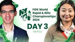 DECIDER: FIDE World Rapid Championship 2024 | Who'll Be Crowned Champion? | Rds 10-13