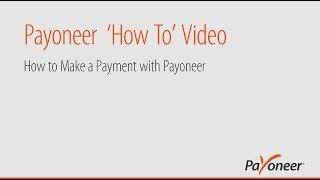 How to Make a Payment with Payoneer