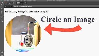 How to Circle Images with HTML and CSS on VS Code