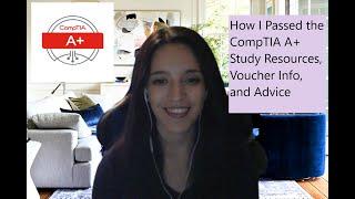 How I Passed the CompTIA A+ Exam - Study Resources and Voucher Info