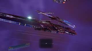 X4 Foundations gameplay: large battle against VIG syndicate