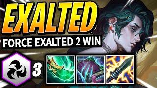 How to FORCE EXALTED to WIN in RANKED! - TFT Set 11 Best Comps | Teamfight Tactics 14.10 Guide