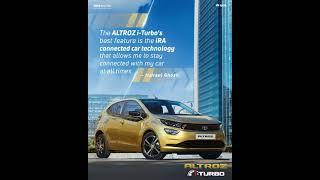 ALTROZ i-Turbo | iRA Connected Car Technology