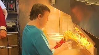 One-of-a-kind McDonald's party for employee