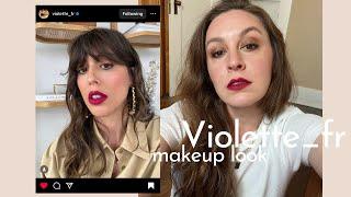 Violette_fr Makeup Look