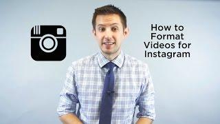 How to Format Videos for Instagram - Crisp Video Marketing Minute #27 || Crisp Video