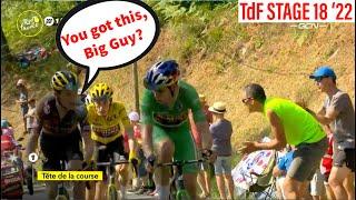 Wout van Aert TAKES OVER Hautacam | TdF Stage 18 '22 | The Butterfly Effect