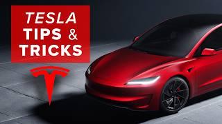 NEW 2024 Tesla Model 3/Y Tips & Tricks | The Best New Features