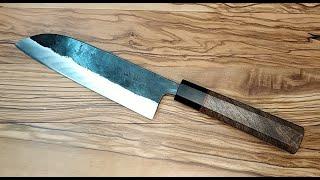 japan-noj.ru Кованые Японские клинки и ножи Сантоку (Santoku) - San Mai (внутри AoGami #2)