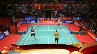 Bao Yixin/Cheng Shu  (CHINA) vs Wang Xiaoli /Yu Yang (CHINA) Djarum Indonesia Open 2013