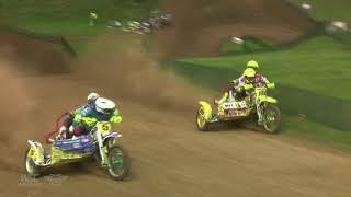 World Sidecarcross Championship - highlights - Race 1 - Roggenburg