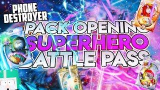 OPENING THE SUPERHERO BATTLE PASS! ALL PACKS (South Park Phone Destroyer)