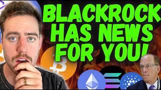 BLACKROCK AND MSTR PASSING SATOSHI (BUYING HEAVILY)! COINBASE BUYING THIS SMALL CRYPTO!