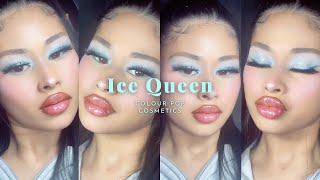 ️ICE QUEEN 🫶🩵🩵🩵#colourpopcosmetics #colourpopeyeshadow #newyear2025 #newyear ️️️️🩵🩵🩵🩵🩵🩵