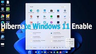 Hibernate windows 11 enable | hibernate windows 11 cmd