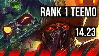 TEEMO vs URGOT (TOP) | Rank 1 Teemo, 2300+ games | NA Challenger | 14.23