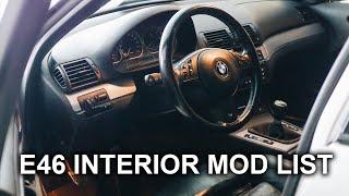 Interior Mods on my BMW E46! (Part 1)