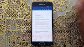 Microsoft Word For Android : How to underline text on Samsung Galaxy S6