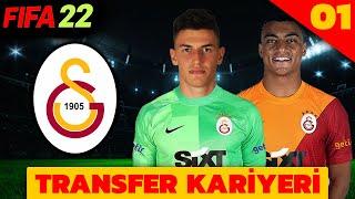 GALATASARAY TRANSFER KARİYERİ // FİFA 22 KARİYER MODU // #01