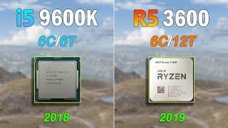 Ryzen 5 3600 vs i5 9600K - Are they still worth it in 2024?