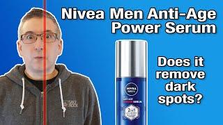 Does Nivea Men Anti-Age 2in1 Power Serum Remove Dark Spots?