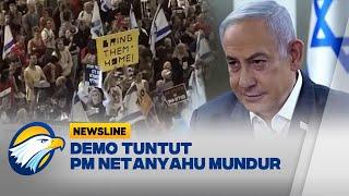 Demo Besar-besaran Warga Israel Tuntut PM Netanyahu Mundur